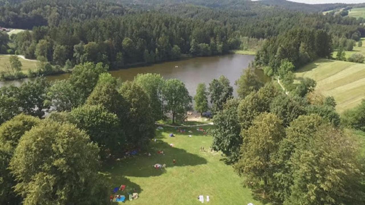 Ferienwohnung Waldblick 하우젠베르크 외부 사진